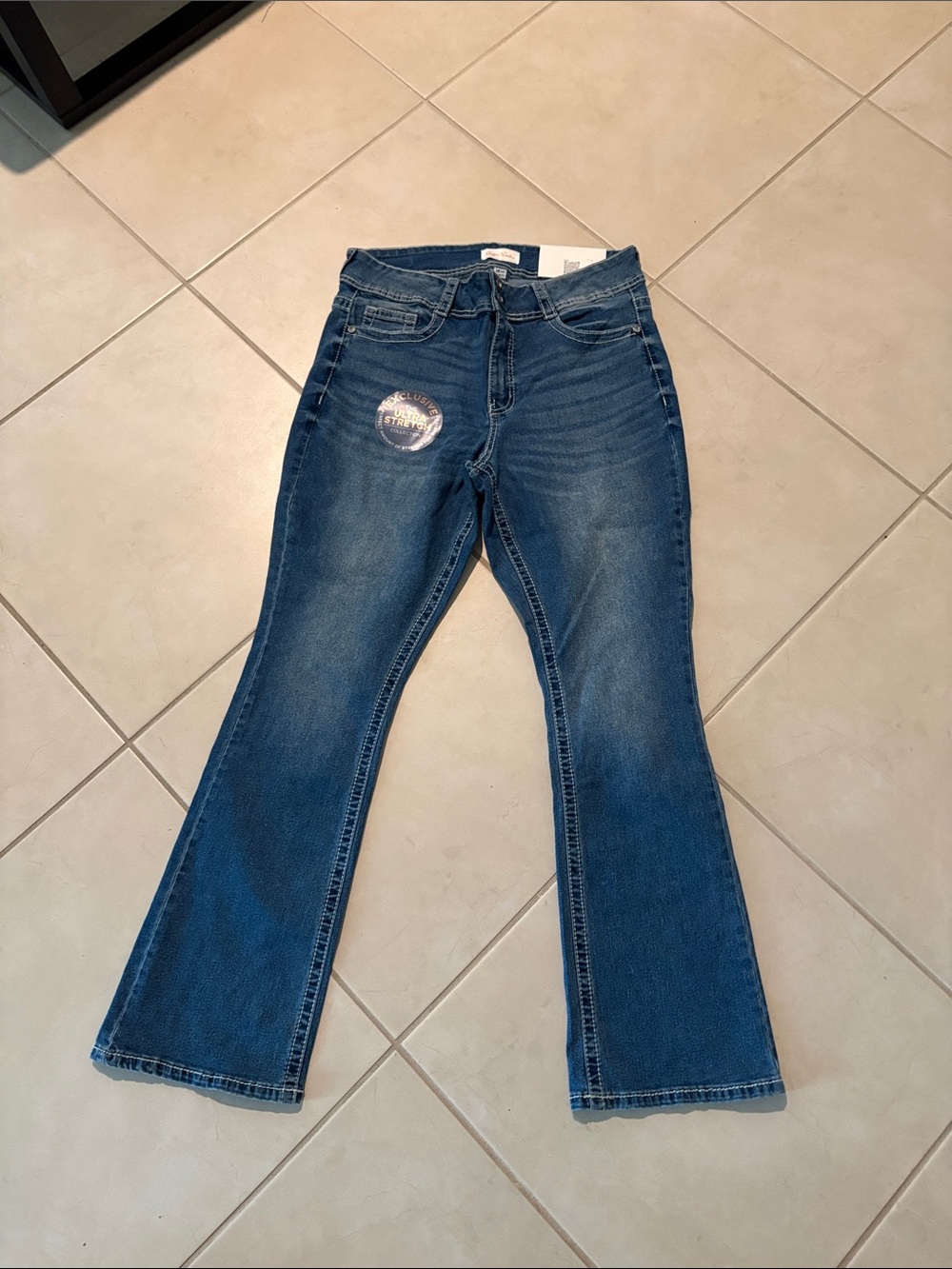 NWT 16W copper flash jeans cute star pocket 1223 - Picture 2 of 6
